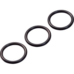 O-gyűrűk, 3 darab, Ø 18 mm x Ø 20,5 mm, gumi tömítések pl. szelepfejekhez.