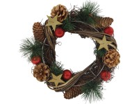 Dekor-koszorú 25 cm átmérő