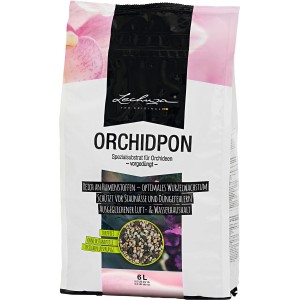 Lechuza Orchidpon orchidea föld 6L: Speciális szubsztrát az egészséges orchideákért és a buja virágokért.