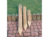 Kerítéscölöp átmérő: 8 cm x 125 cm hegyezett FSC