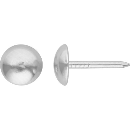 LUX kárpitos díszszeg hosszúság: 11 mm nikkelezett 30 darab