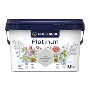 Poli - Farbe Platinum beltéri falfesték diszperziós Ezüst cserje 2,5 l