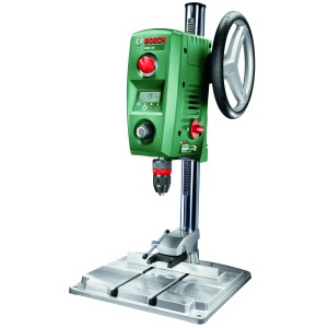 Bosch PBD 40 asztali fúrógép digitális kijelzővel, lézerrel és LED lámpával.