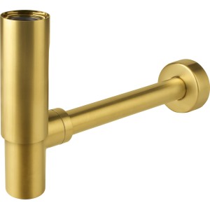 baliv Palackszifon DS-3460, matt arany, mosdókagylókhoz
