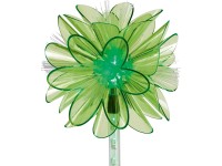 OBI Vallermosa LED-es földbe szúrható napelemes lámpa zöld virágdísszel OBI Vallermosa LED-es földbe szúrható napelemes lámpa zöld virágdísszel