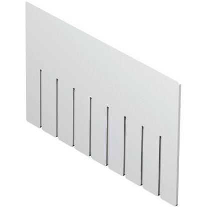 Eurobox-rendszer Tauro elválasztó fehér 26 cm x 16 cm