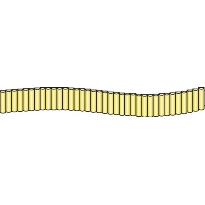 Ágyásszegély 30 cm x 200 cm x 6 cm FSC