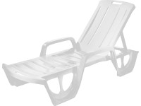 Keter Florida műanyag napozóágy fehér