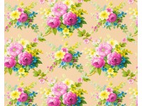 AS Creation Chateau 34508-1 tapéta 10,05 m x 0,53 m rózsaszín virág mintás