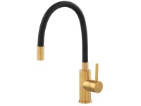 Zumba Inox Konyhai csaptelep flexibilis kifolyócsővel arany színű Zumba Inox Konyhai csaptelep flexibilis kifolyócsővel arany színű