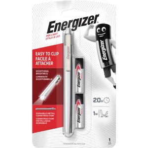 Energizer Metal Penlight zseblámpa 2xAAA elemmel.