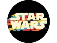 Komar nemszőtt fotótapéta Dot Star Wars Typeface öntapadó átmérő 125 cm