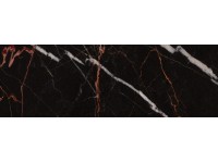 LUXOR FÉNYES fali csempe 25 cm x 75 cm BLACK