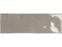 Nolita fali csempe agyag szürke mázas fényes 6,5 cm x 20 cm