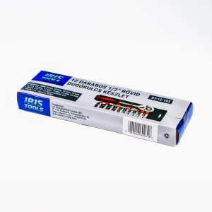 t.b.t. szerszámkészlet dobozban, tartalma: 12 részes 1/2" dugókulcs készlet.