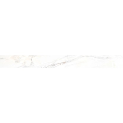 Lábazat Premium Marble Calacatta kőporcelán mázas polírozott 60 x 6 x 0,9 cm