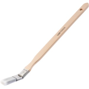 LUX-TOOLS PRO Sarokecset lakkokhoz, 25 mm, fa nyéllel és szintetikus sörtékkel.