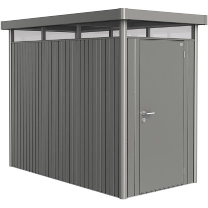 Biohort fém szer.ház HighLine 3,5 m2 egyszárnyú oldalsó ajtó kvarcszürke-metál