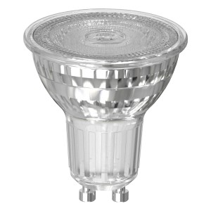Osram GU10 LED izzó, 4000K, 575lm, 6,1W, semleges fehér fény.