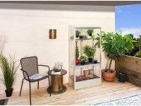 Vitavia Polis 350 balkon melegház ESG 81,2 cm x 42,8 cm x 165,5 cm alumínium