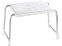 Wenko Secura zuhany- és fürdőkádzsámoly fehér 32 cm x 50 cm x 26 cm