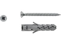 LUX terpesztődübel csavarokkal 10 mm x 50 mm 4 darab LUX terpesztődübel csavarokkal 10 mm x 50 mm 4 darab