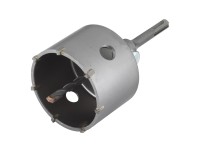 Fúrókorona keményfém fogakkal SDS-plus szorítótüskével munikaátmérő 83mm Fúrókorona keményfém fogakkal SDS-plus szorítótüskével munikaátmérő 83mm