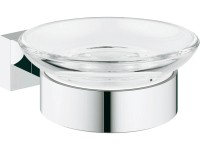 Grohe Essentials Cube szappantartó tartóval Grohe Essentials Cube szappantartó tartóval