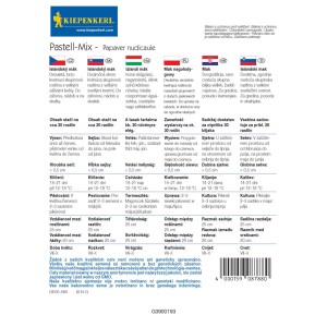 Vetőmag csomag a t.b.t. Virágmagok termesztésével és gondozásával kapcsolatos információkkal.