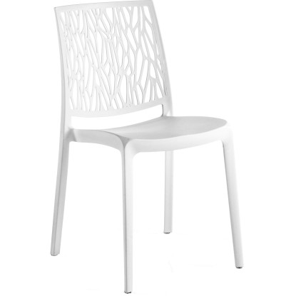 LONDON Twist szék műanyag / üvegszál egymásra rakható