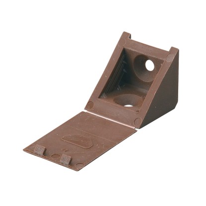 Hettich univerzális sarokösszekötő 23 mm x 23 mm x 24 mm műanyag, barna