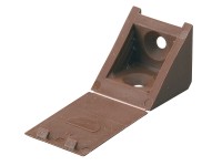 Hettich univerzális sarokösszekötő 23 mm x 23 mm x 24 mm műanyag, barna Hettich univerzális sarokösszekötő 23 mm x 23 mm x 24 mm műanyag, barna