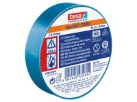 tesa elektromos szigetelőszalag kék 20 m x 19 mm