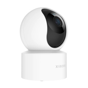 Fehér Xiaomi biztonsági kamera okosotthonodhoz.