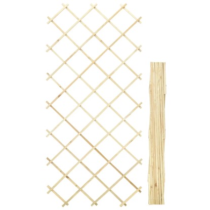 Ollós futtatórács, szélesség: 100 cm x magasság: 200 cm, nyomás alatt impregnált