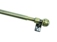 GARDINIA kávéházi rúd Meran  8/10 mm antik arany 60 cm - 100 cm