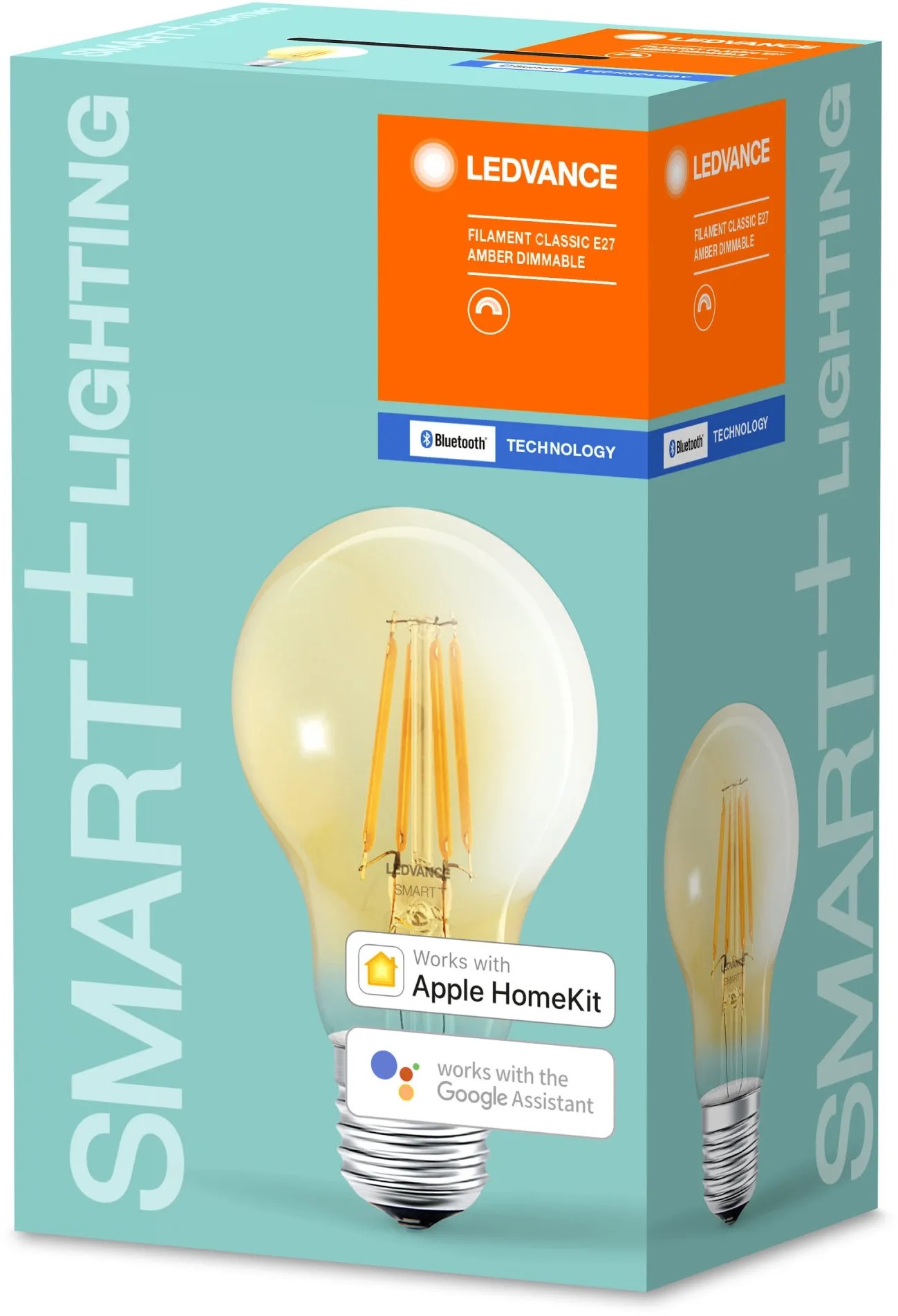 Ledvance Smart+ Bluetooth LED-lámpa klasszikus forma filament arany E27 ...