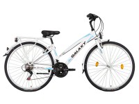 SX TRAIL női trekking kerékpár fehér-kék