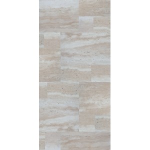 Sanowall zuhanypanel travertin hatású, varratmentes fürdőszoba design.