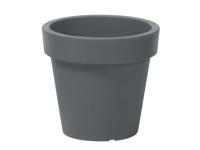 Prosperplast virágcserép Lofly kőszürke 13 cm-es átmérő x 12 cm