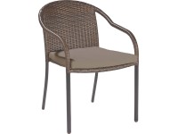 Fazanda rattan szék rakásolható 75 cm x 56 cm x 61 cm