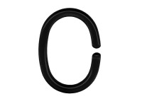 Kleine Wolke zuhanyfüggöny-karikák fekete 12 darab