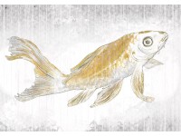 Komar vlies fotótapéta Golden Koi 400 cm x 280 cm