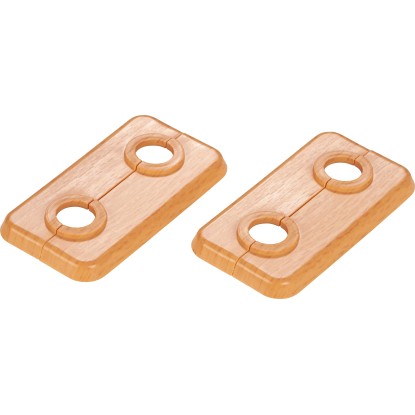 OBI pattintós takarórózsa 12 mm bükk 2 darab