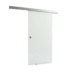 Doorlegro tolóajtó szett EasySlide 65 szatén inox hatás 205 cm x 90 cm