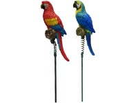 Dekorfigura papagáj rúdon 76 cm