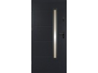 Kültéri fém bejárati ajtó Riesel anthracite 207,2 cm x 100 cm bal Kültéri fém bejárati ajtó Riesel anthracite 207,2 cm x 100 cm bal