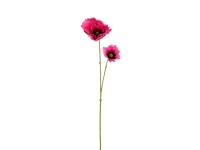 Mica Decorations pipacs művirág fukszia 68 cm magas