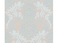 Fátyoltapéta A.S. Creation Neue Bude 2.0 damaszt mintás türkiz FSC®