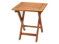 OBI Greenville összecsukható asztal 40 cm x 40 cm barna